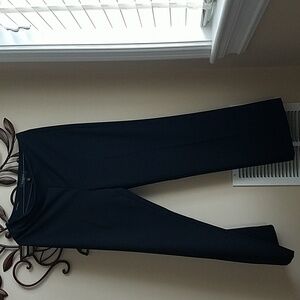 Talbots black side zip pants 8P